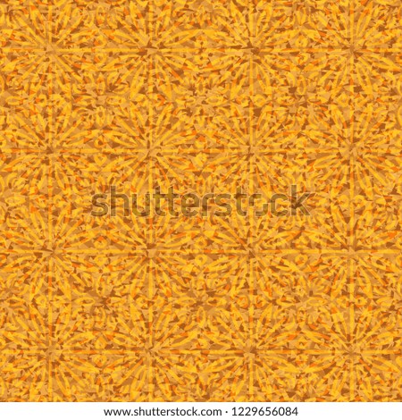 Seamless texture. Abstract floral pattern on the background of the colors of the old paper.