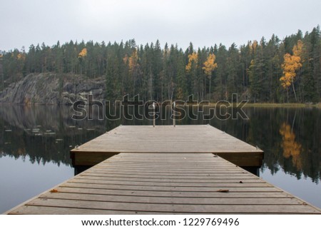 pier to the lake