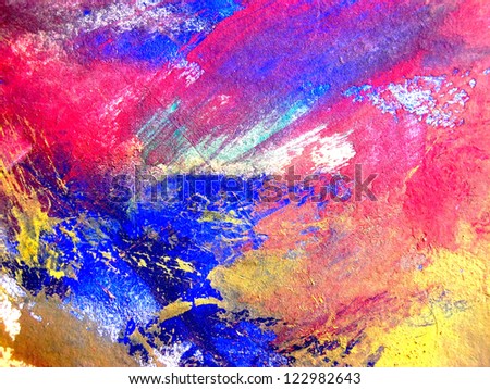 abstract background painting Royalty-Free Stock Photo #122982643