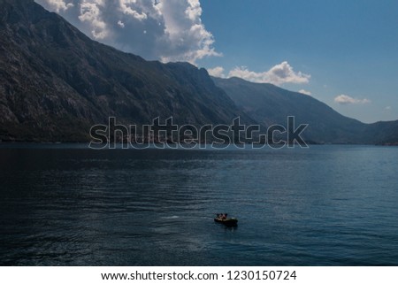 Kotor, Montenegro. Bay of Kotor bay is one of the most beautiful places on Adriatic Sea.