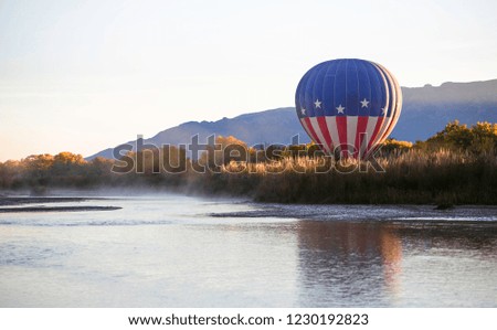 Balloon on the Rio Grande