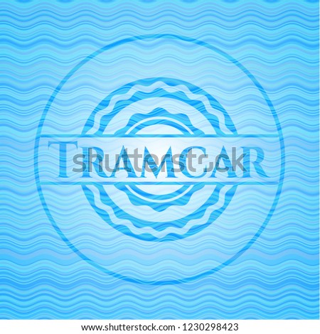 Tramcar water emblem.