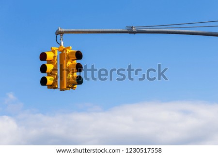 Traffic light in New York City