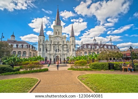 St. Louis Cathedral in New Orleans, LA