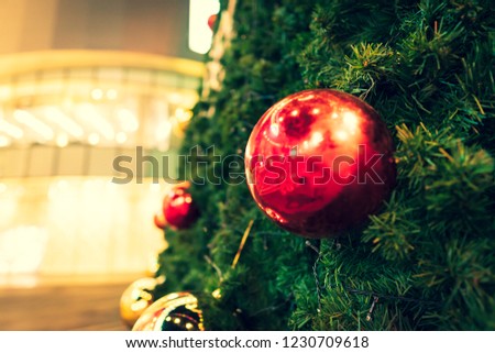 Christmas Carols,Closeup of Christmas tree and lights background
