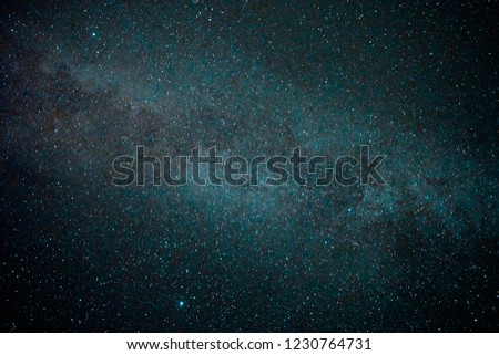 Cosmic universe background. Colorful watercolor galaxy or night sky with stars and nebula. Amazing endless cosmos picture.  Galaxy milk way wallpaper. Magical constellation.