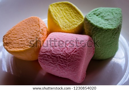 Assorted Marshmallows Colors 