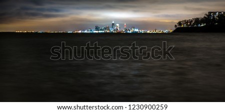 Cleveland ohio skyline