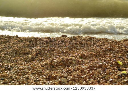 Pebbles on the sea beach