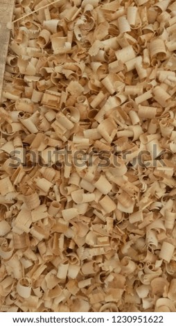 Beautiful texture of sawdust pile