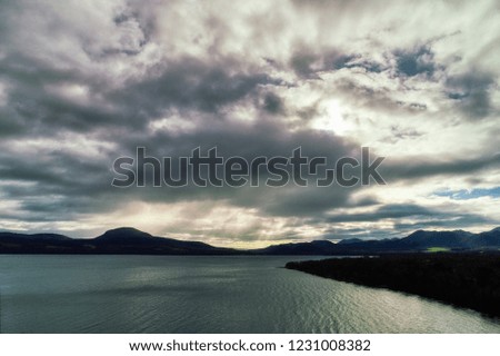 lake kussyaro in autumn