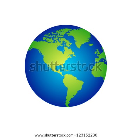 Abstract globe Vector