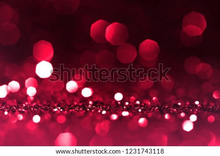 Soft image abstract bokeh dark red with light background.Red,maroon,black color night light elegance,smooth backdrop or artwork design for new year,Christmas sparkling glittering Women,Valentines day
