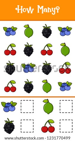 Count how many fruits