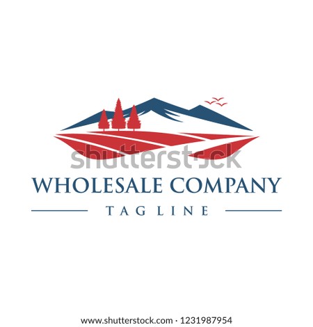 A logo that can be used for companies engaged in buying and selling land.
