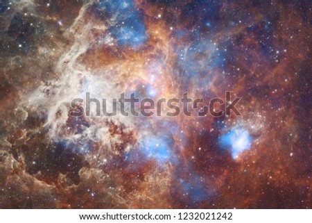 Nebula. Outer space image that is suitable for wallpaper. Elements of this image furnished by NASA.