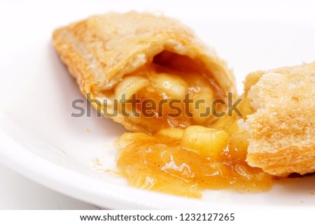 Crispy apple pie
 Royalty-Free Stock Photo #1232127265
