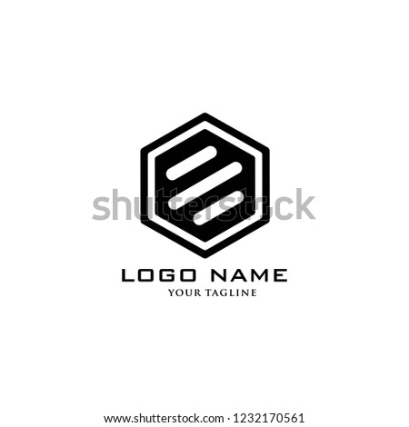 Hexagon Logo Design Template