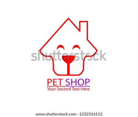 Pet Shop logo vector for pet shop