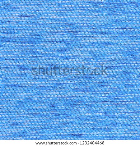 seamless texture of hard blue carpet fabric