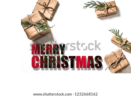 MERRY CHRISTMAS WISHES WITH GIFT