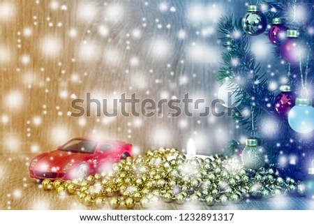 Christmas holidays composition background with copy space