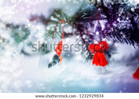 Colorful X'mas background