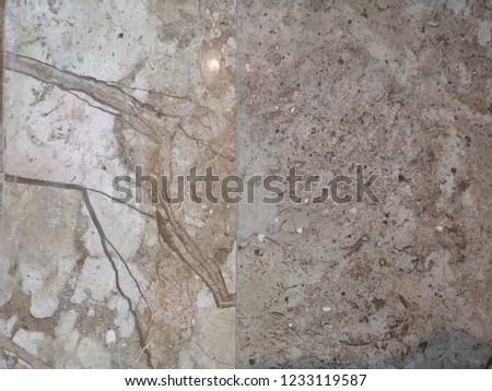 Patterned marble tiles