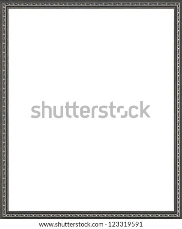 silver art picture frame