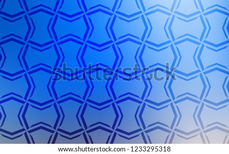 Light Blue, Yellow vector texture with colored lines. Blurred decorative design in simple style with lines. Pattern for ads, posters, banners.