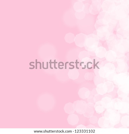 Abstract pink background for birthday card