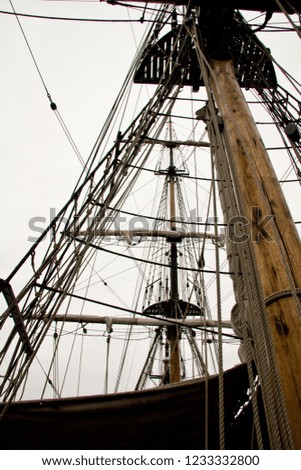 tall ship mast