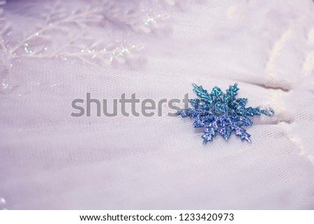 snowflake on a dress