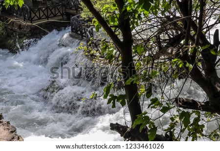 Ahmad Awa Waterfall Kurdistan Northern Iraq.