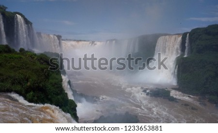 waterfalls of Iguaçu brazilian