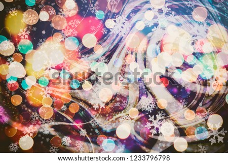 Motion blur abstract background ,De focused/blur image of city at night.blurred urban abstract traffic background. 