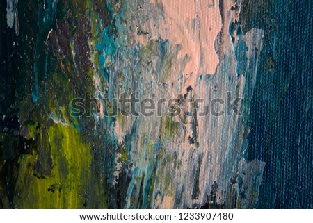 oil painting canvas abstract texture background colorful texture degrade colors art brush stroke texture fall colors yellow navy blue pink gray lime green turquoise