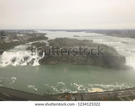 Beautiful American and Canadian Niagara Falls 
