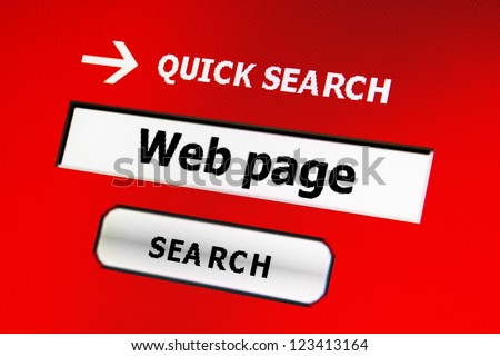 Web page search