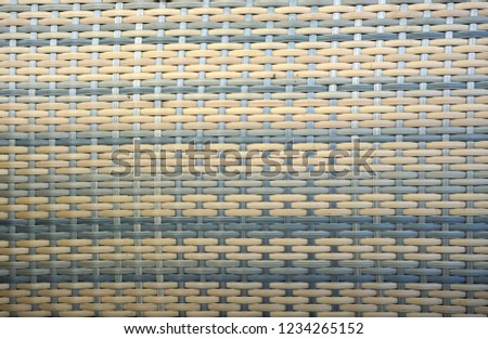    Beautiful artificial rattan wood texture and background                            