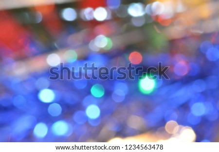 Multicolor defocused abstract background