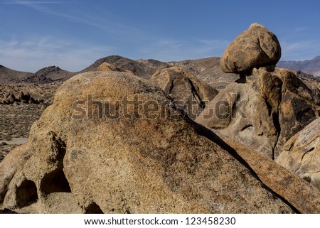 Alabama Rocks/ California's Alabama Hills are famous as the background for hundreds of Hollywood's Westerns and Blockbusters