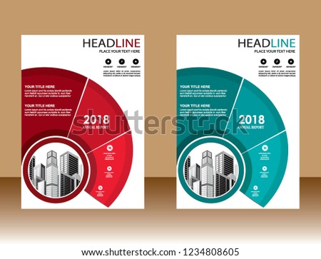 Business abstract vector template Brochure design cover modern layout annual report
poster flyer in A4 with colorful triangles geometric shapes for tech science market with light background