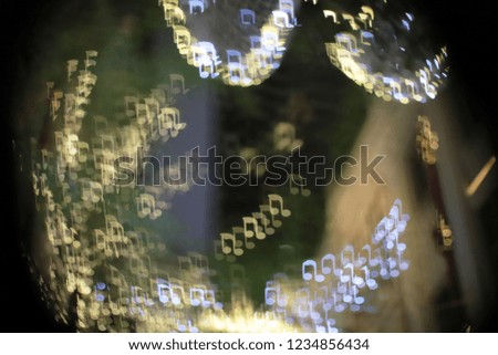 Abstract bokeh background. Christmas Glittering background.