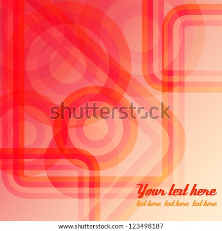 Abstract Background - Vector illustration. Beautiful Background For Your Design