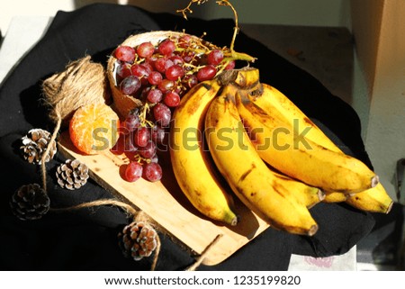 Still life photo of fresh fruits to show concept of a plant based diet, healthy food choice and healthy living