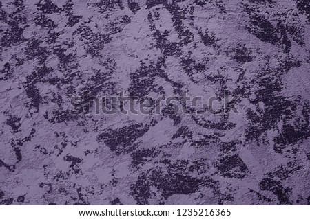 Ultra Violet texture decorative Venetian stucco for backgrounds