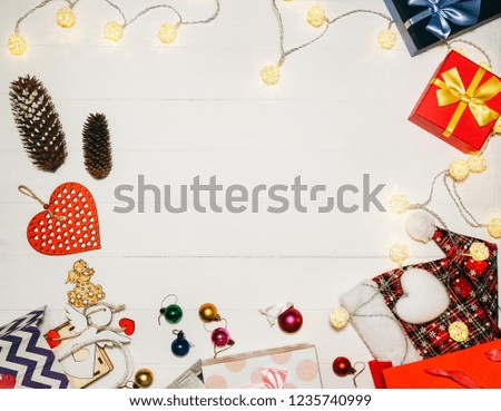 Black Friday concept photo. Present boxes for Birthday parties. Sale and discount. Christmas shopping ideas. Special offer. New Year festive background. Copy space place.