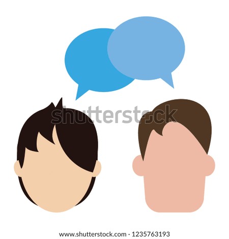 Couple talking avatar