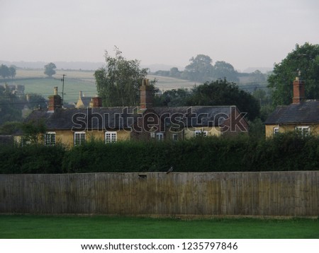 England, Gloucestershire, Cotswolds, town's scenery of Chipping Campden